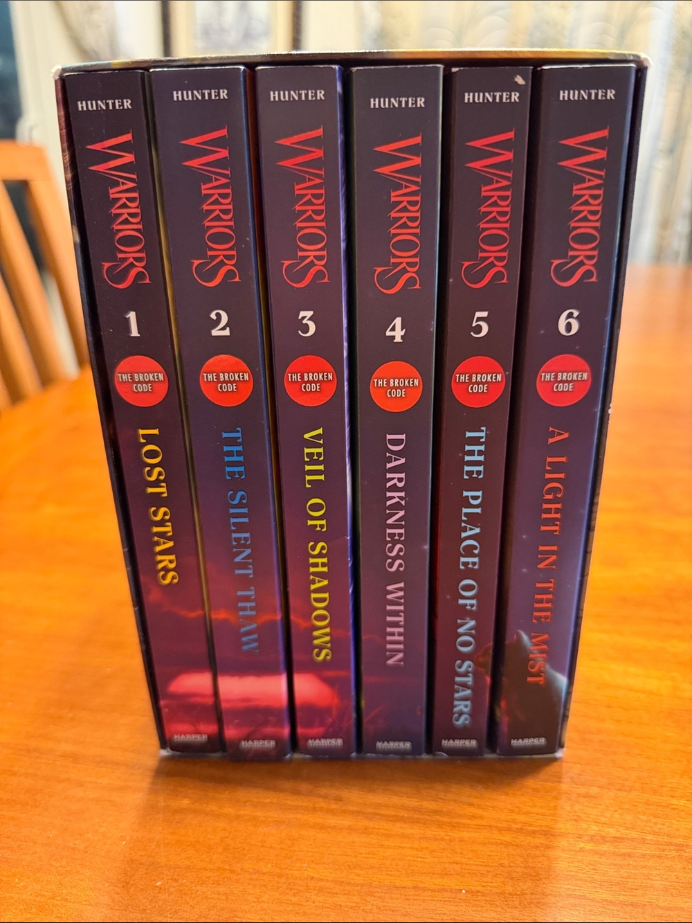 Warriors: The Broken Code Hardcover Box Set (Volumes 1-6)